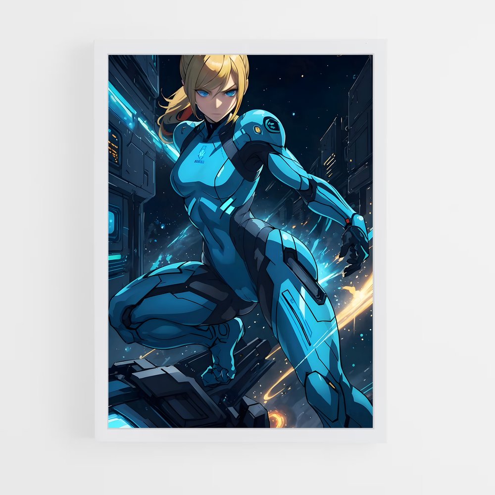 Poster Samus Aran: Mission Zéro – affiche Metroid (vue 3)